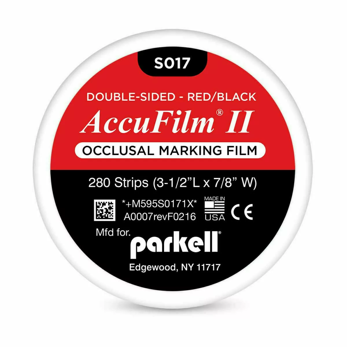 parkell-accufilm-ii-red-black-double-sided-280-pre-cut-strips